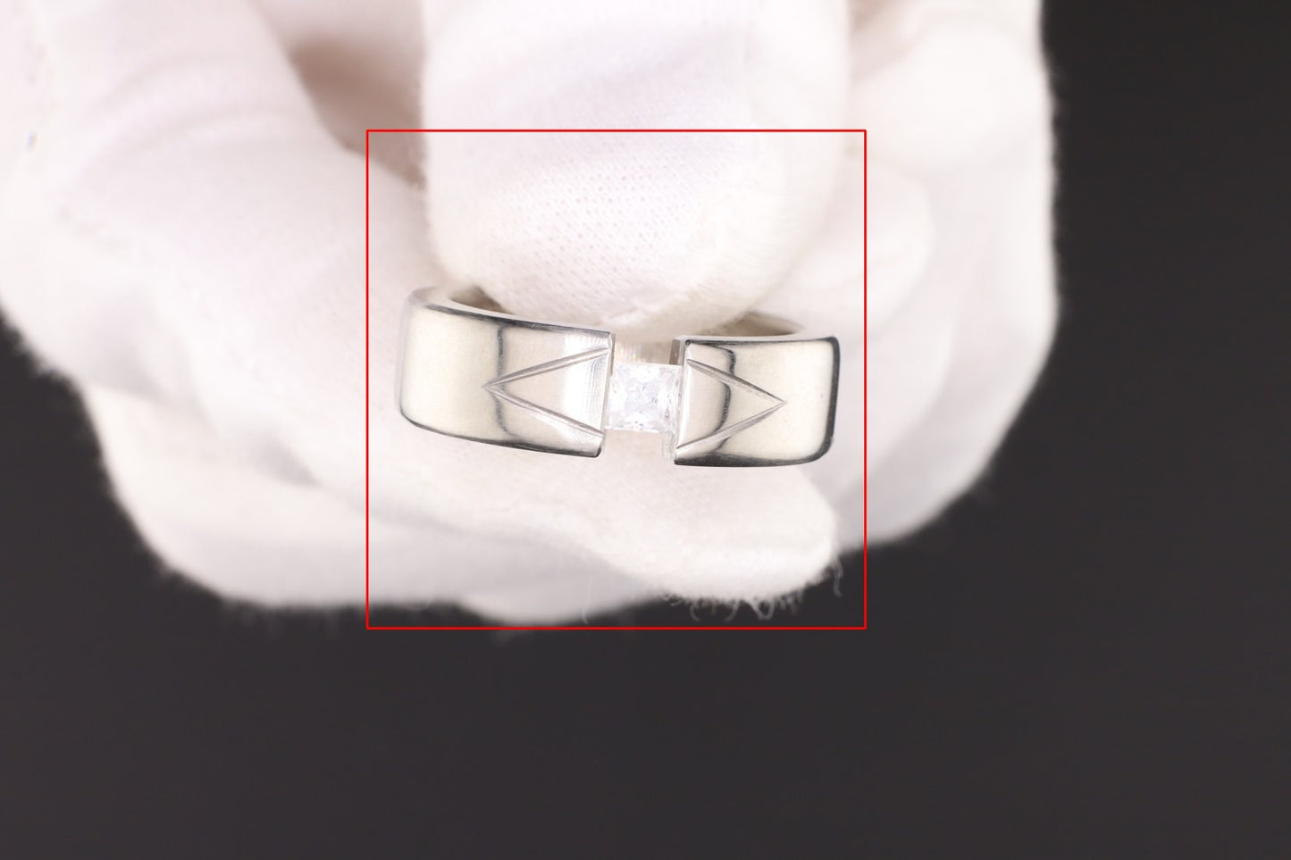 Ring synth. Stein - Größe / Maß 58