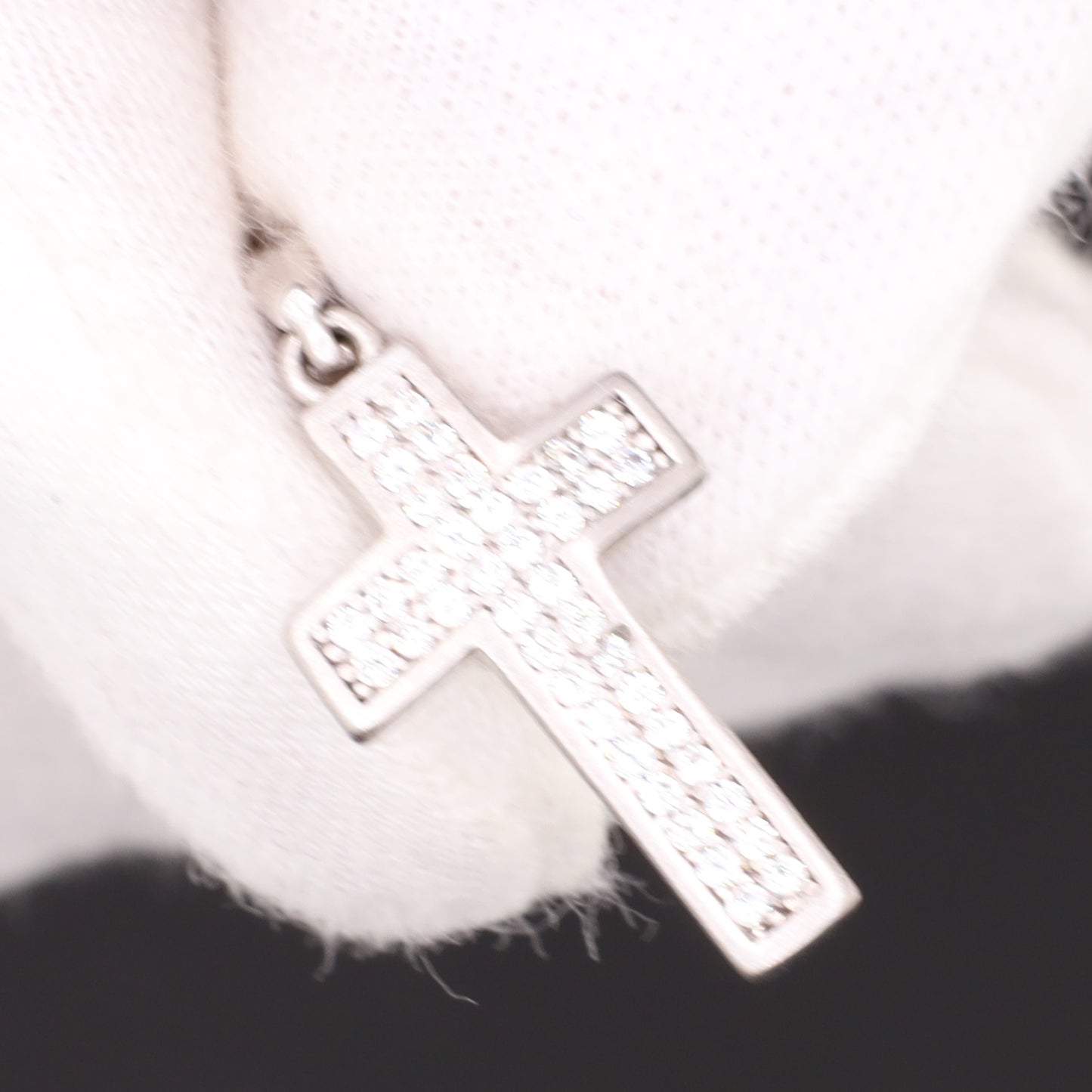 Anhänger Kreuz Zirkonia