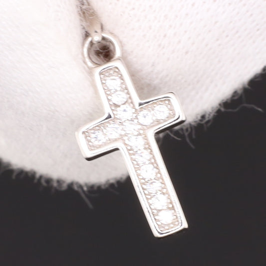 Collier Kreuz Zirkonia