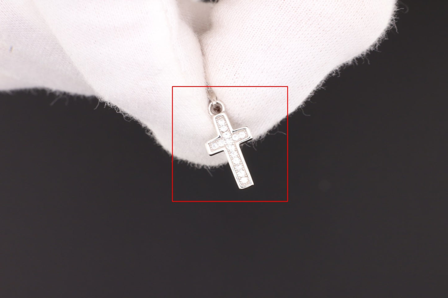 Collier Kreuz Zirkonia