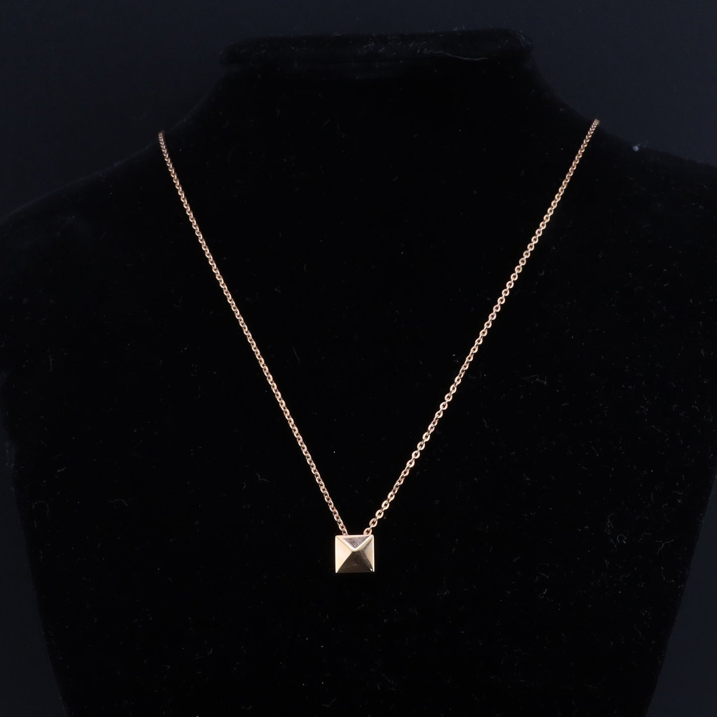 P-DANT EDGE PVD PO PNK SQUARE